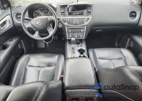 2017 Nissan Pathfinder S из США, поврежденный, VIN 5N1DR2MMXHC669320